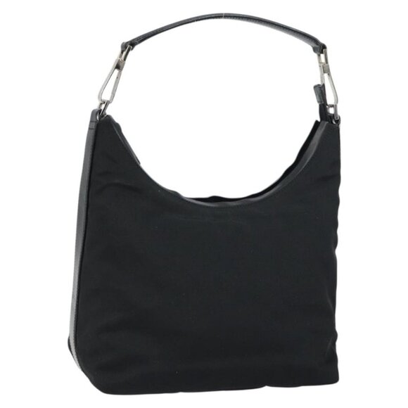 GUCCI Handbags - Authentic GUCCI Shoulder Bag Nylon Black Silver 000 0602 3754